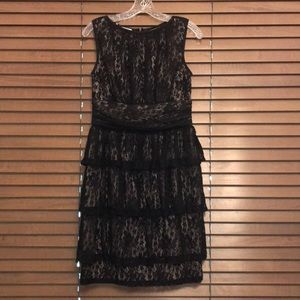 COPY - Maggy London Tiered Lace Dress
